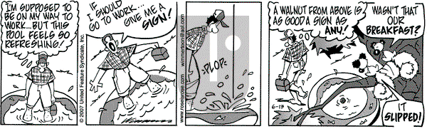 Rose is Rose on Wednesday June 13, 2007 Comic Strip