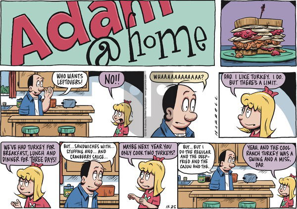 Adam@Home on Sunday November 25, 2018 Comic Strip
