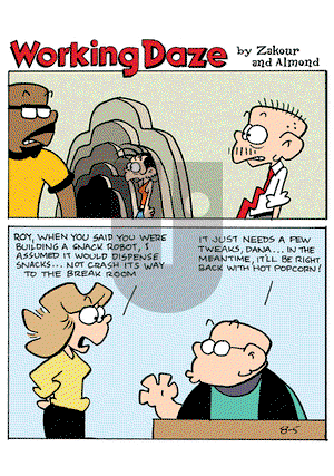 Working Daze - Thursday August 4, 2022 Comic Strip
