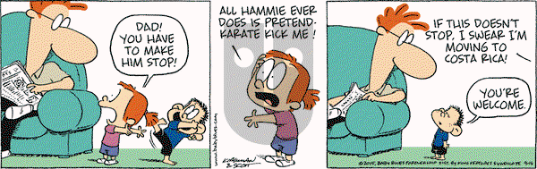 Baby Blues on Wednesday September 16, 2015 Comic Strip