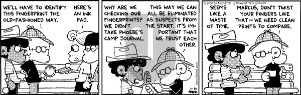 FoxTrot on Friday June 30, 2000 Comic Strip