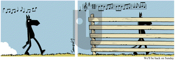 Dark Side of the Horse on Friday October 16, 2015 Comic Strip