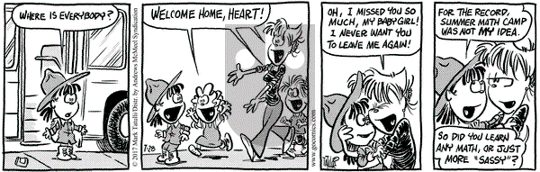 Heart of the City on Friday July 28, 2017 Comic Strip