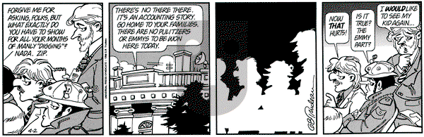 Doonesbury on Saturday April 2, 1994 Comic Strip