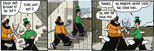 Overboard on Tuesday August 12, 2014 Comic Strip