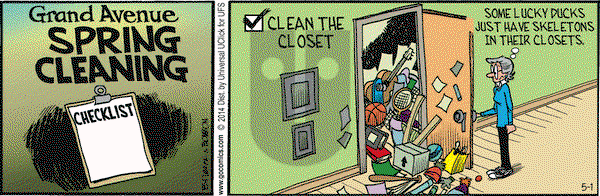 Grand Avenue on Thursday May 1, 2014 Comic Strip