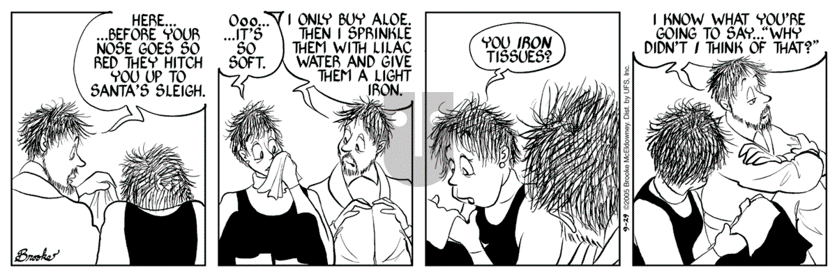 9 Chickweed Lane - Thursday September 29, 2005 Comic Strip