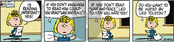 Peanuts - Wednesday April 10, 2024 Comic Strip