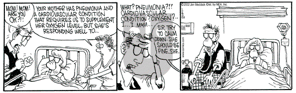 Monty on Monday January 6, 2003 Comic Strip