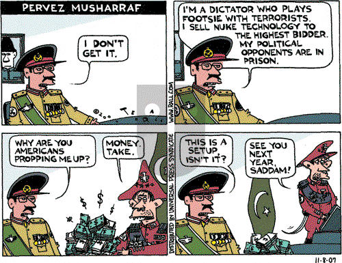 Ted Rall on Thursday November 8, 2007 Comic Strip
