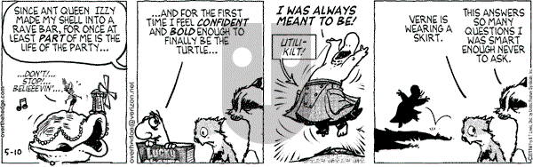 Over the Hedge on Tuesday May 10, 2011 Comic Strip