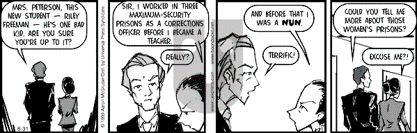 The Boondocks on Tuesday April 3, 2007 Comic Strip