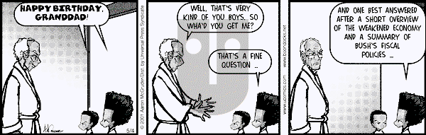 The Boondocks on Friday December 5, 2008 Comic Strip