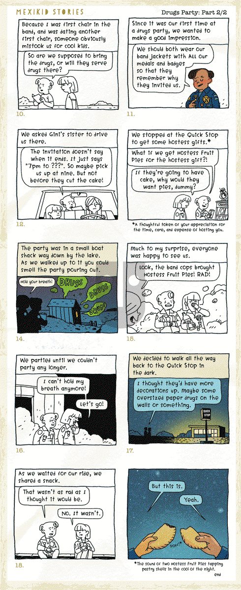 Mexikid Stories on Friday October 7, 2022 Comic Strip