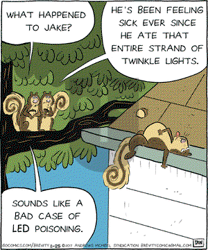Brevity on Friday August 25, 2017 Comic Strip