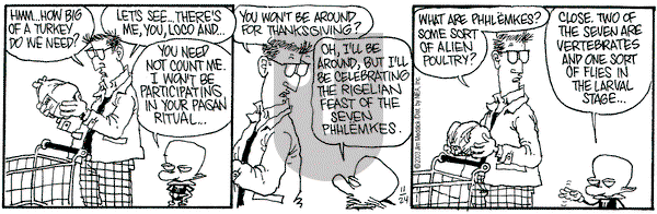 Monty on Tuesday April 6, 2004 Comic Strip