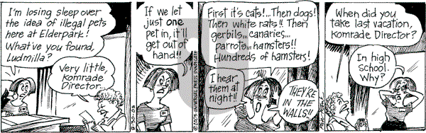 The Elderberries on Tuesday August 30, 2005 Comic Strip