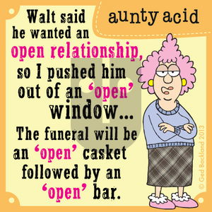 Aunty Acid on Thursday November 21, 2013 Comic Strip