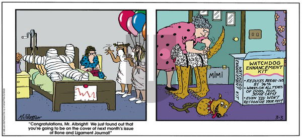 Close to Home on Sunday March 3, 1996 Comic Strip