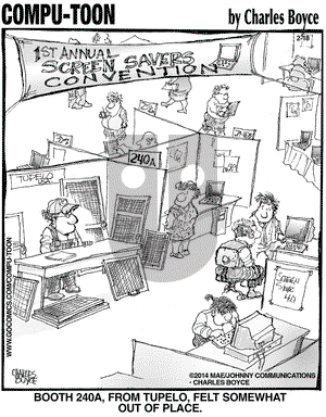 Compu-toon on Tuesday February 18, 2014 Comic Strip