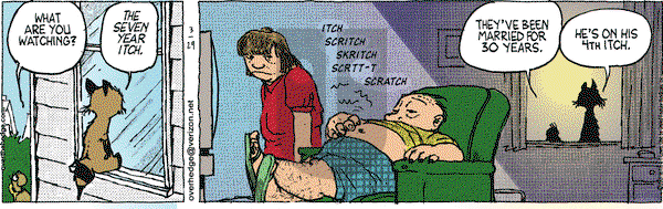 Over the Hedge on Thursday March 29, 2007 Comic Strip