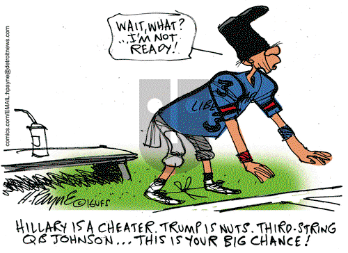 Henry Payne on Thursday October 20, 2016 Comic Strip