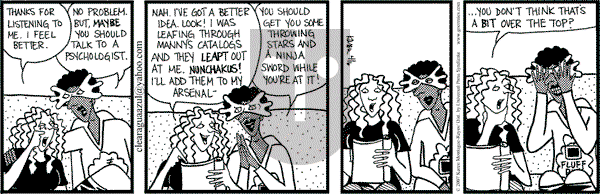Clear Blue Water on Friday April 6, 2007 Comic Strip