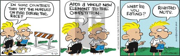 Soup to Nutz - Old on Saturday September 26, 2009 Comic Strip
