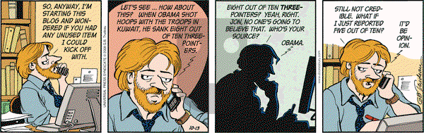 Doonesbury on Monday October 13, 2008 Comic Strip
