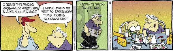 The Buckets on Friday March 13, 2020 Comic Strip