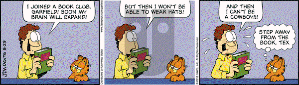 Garfield on Thursday August 29, 2013 Comic Strip