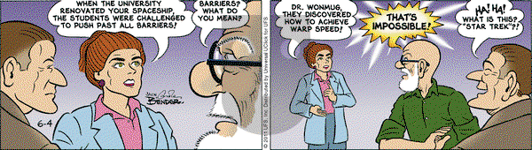 Alley Oop on Saturday June 4, 2011 Comic Strip