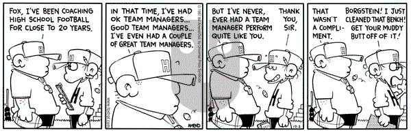 FoxTrot on Thursday October 2, 1997 Comic Strip