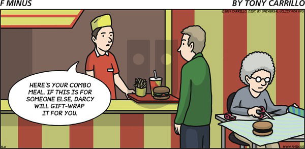 F Minus on Sunday May 4, 2014 Comic Strip