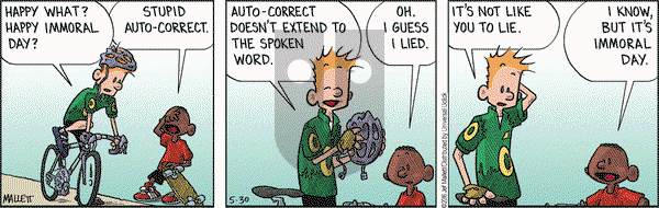 Frazz on Monday May 30, 2016 Comic Strip