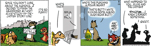 Over the Hedge on Thursday August 26, 2010 Comic Strip