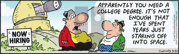 Frank and Ernest on Saturday March 31, 2018 Comic Strip