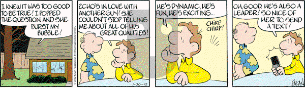 Drabble on Monday January 30, 2012 Comic Strip