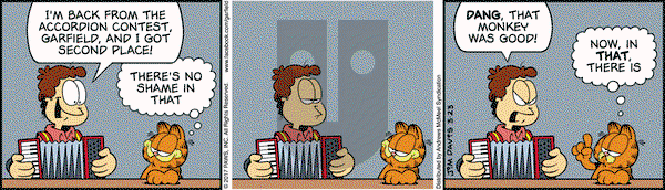 Garfield on Thursday March 23, 2017 Comic Strip