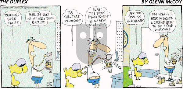 The Duplex on Sunday October 19, 2008 Comic Strip