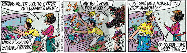 Rose is Rose on Friday March 23, 2012 Comic Strip