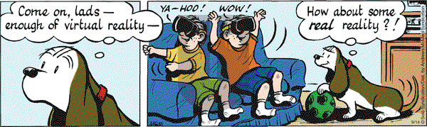 Fred Basset on Thursday September 14, 2017 Comic Strip