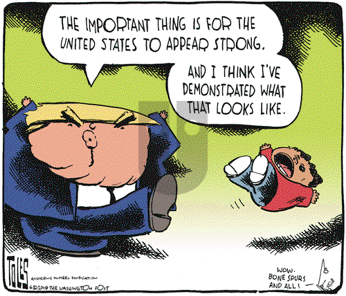 Tom Toles on Friday June 22, 2018 Comic Strip
