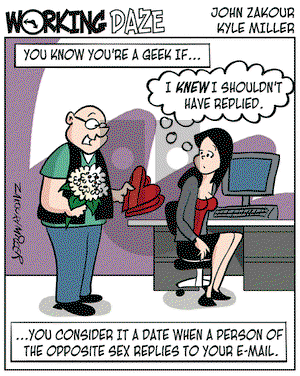 Working Daze on Thursday February 9, 2006 Comic Strip