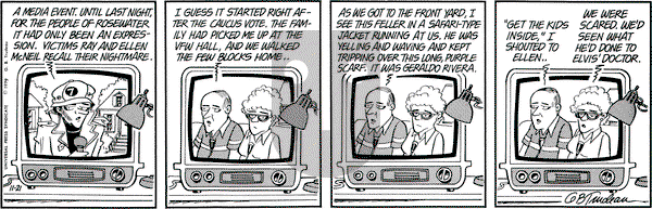 Doonesbury on Sunday December 14, 1980 Comic Strip