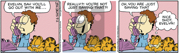 Garfield on Friday December 27, 2002 Comic Strip