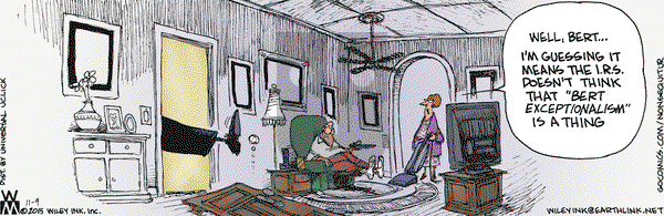 Non Sequitur - Monday November 9, 2015 Comic Strip