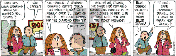 Cathy Classics on Thursday March 11, 1999 Comic Strip