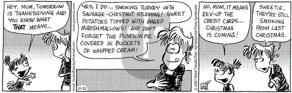 Heart of the City on Wednesday November 21, 2007 Comic Strip