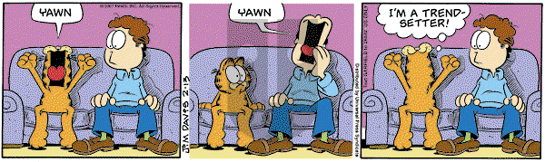 Garfield on Tuesday February 13, 2007 Comic Strip